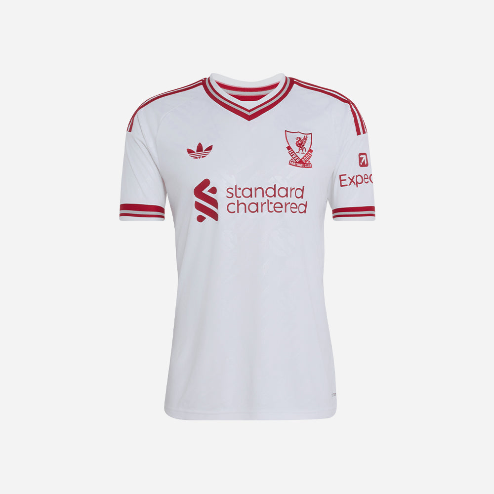 Áo Đá Bóng Nam Adidas Sân Khách Liverpool Fc 26/27 - Trắng - Supersports Vietnam