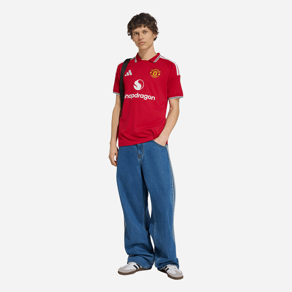 Áo Đá Bóng Nam Adidas Sân Nhà Manchester United Fc 26/27 Replica - Đỏ - Supersports Vietnam