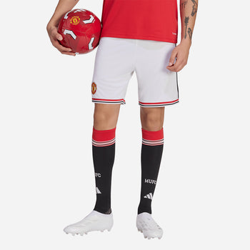 Quần Ngắn Thể Thao Nam Adidas Sân Nhà Manchester United Fc 26/27 Replica - Trắng