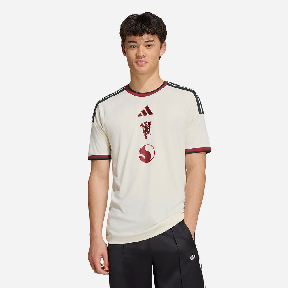 Áo Đá Bóng Nam Adidas Sân Thứ Ba Manchester United 26/27 Replica - Be - Supersports Vietnam