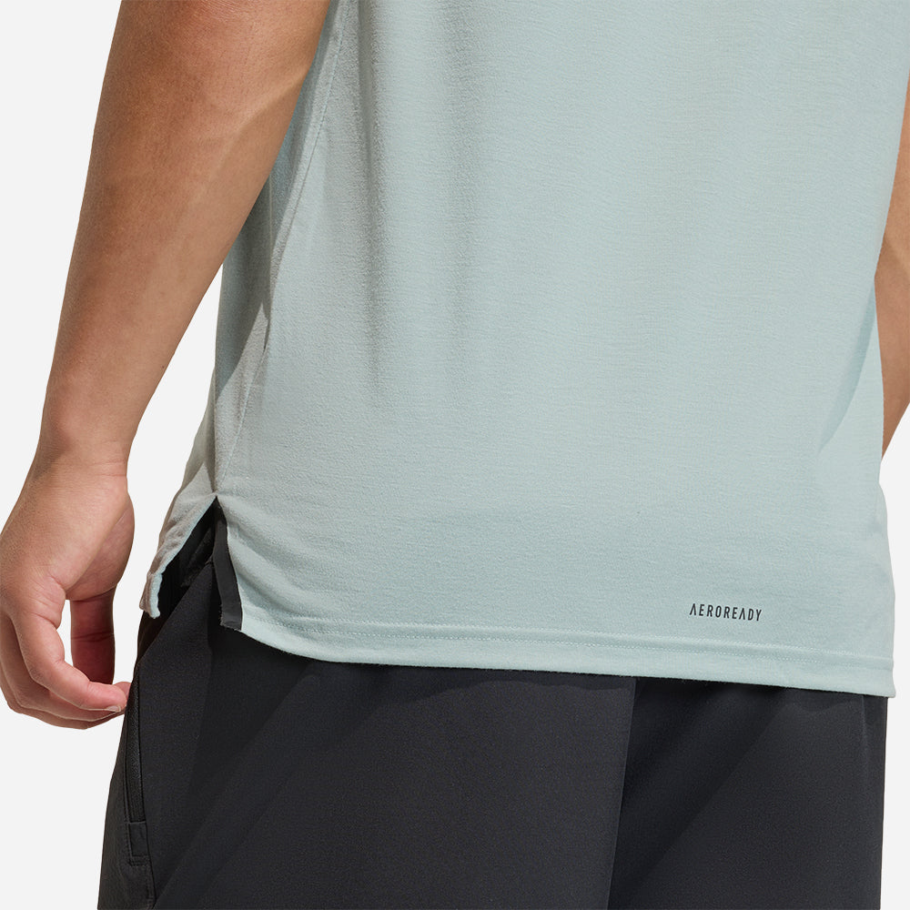Áo Thun Nam Adidas Designed For Training Workout - Xanh Mint - Supersports Vietnam