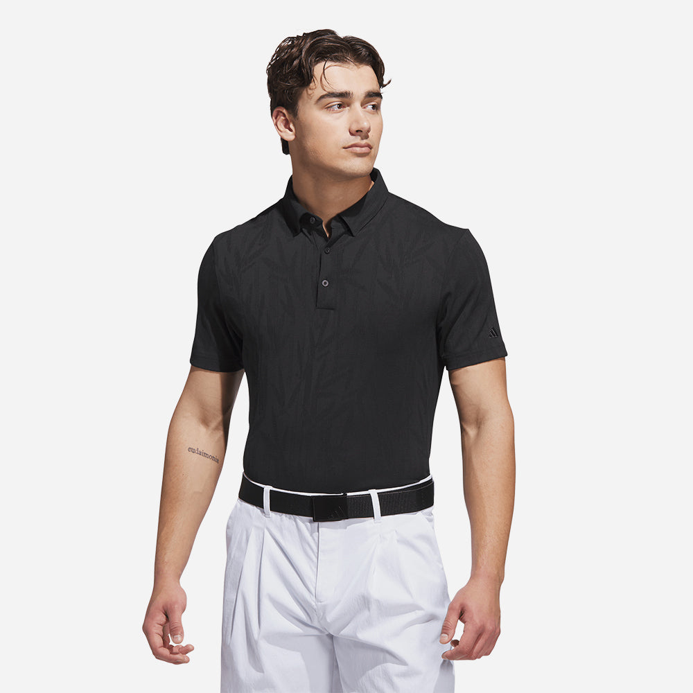 Áo Polo Nam Adidas Go-To Textured - Đen - Supersports Vietnam