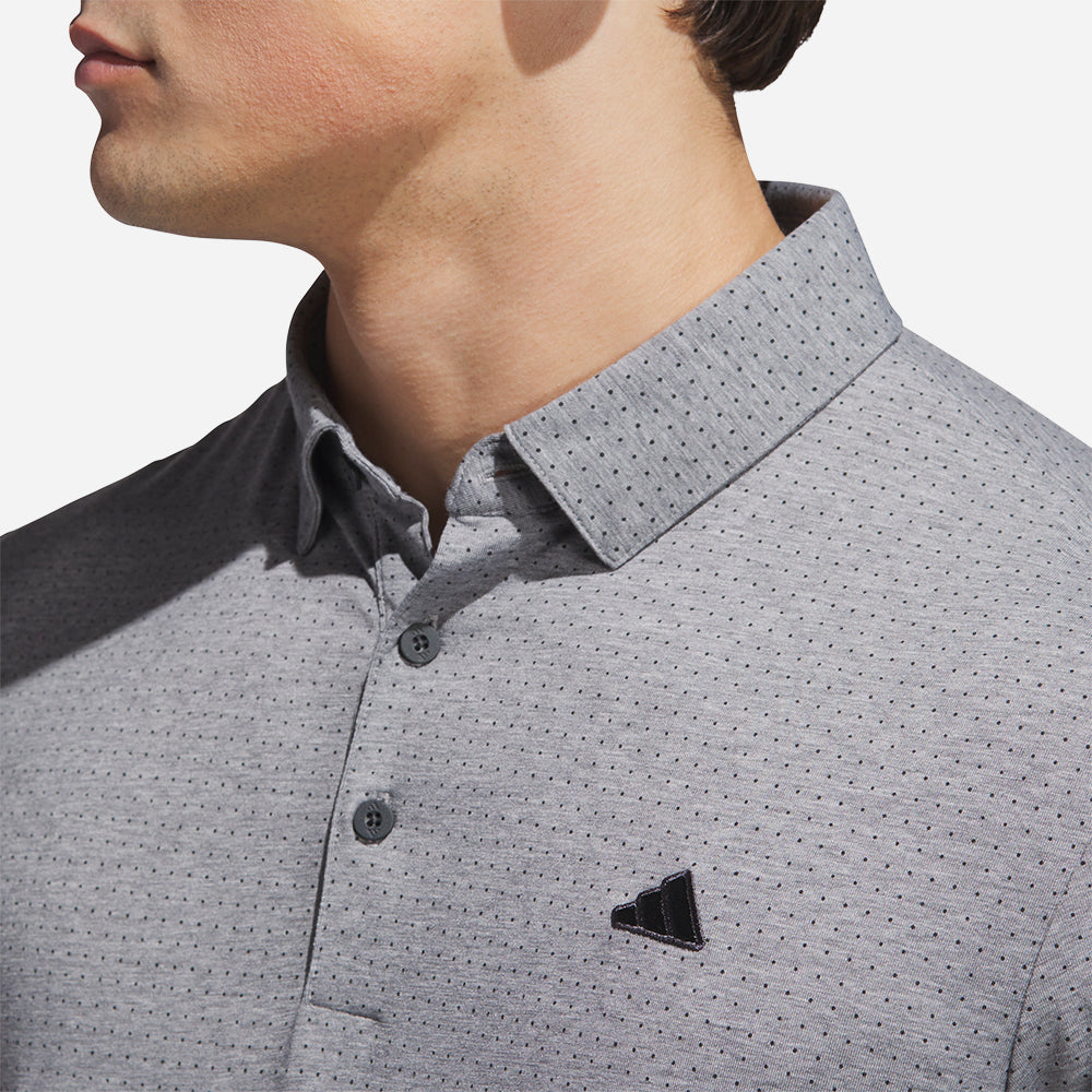 Áo Polo Nam Adidas Go-To Rise Print - Xám - Supersports Vietnam