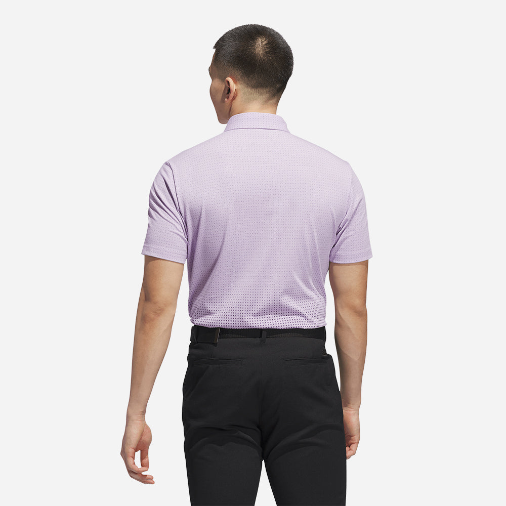 Áo Polo Nam Adidas Go-To Rise Print - Hồng - Supersports Vietnam