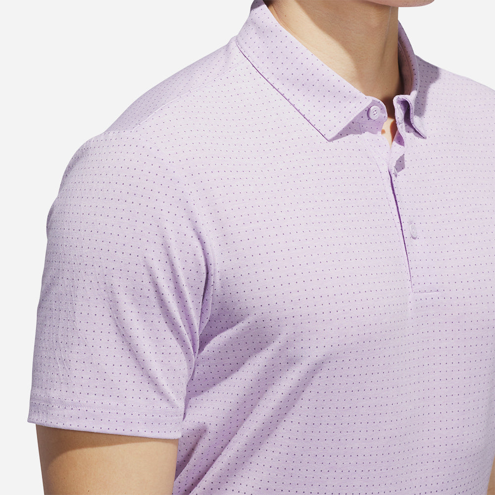 Áo Polo Nam Adidas Go-To Rise Print - Hồng - Supersports Vietnam
