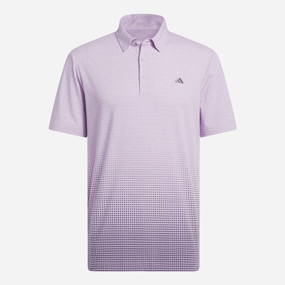 Áo Polo Nam Adidas Go-To Rise Print - Hồng - Supersports Vietnam