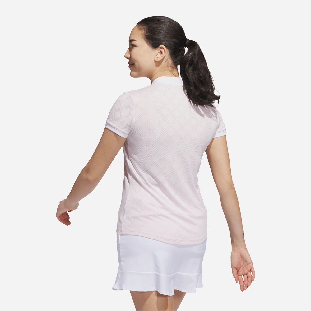 Áo Polo Nữ Adidas Ultimate365 Jacquard - Hồng - Supersports Vietnam