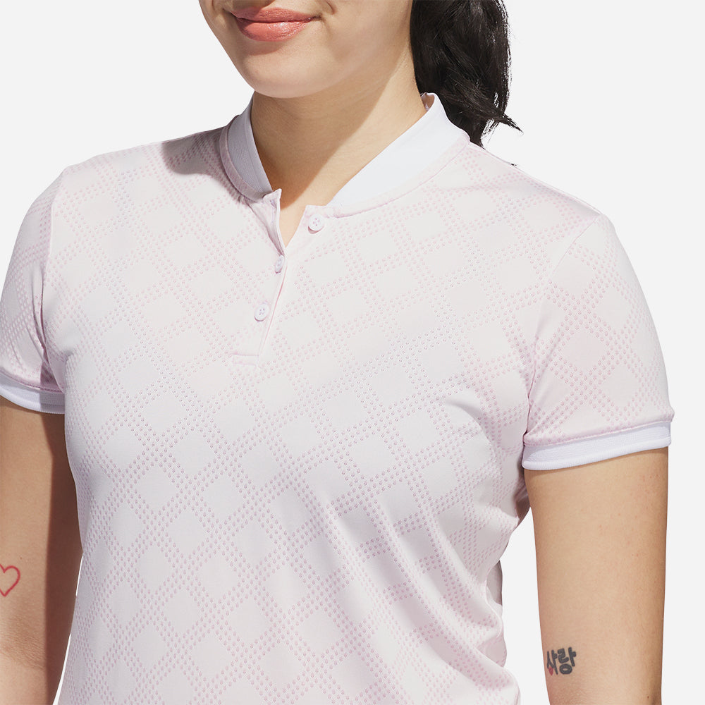 Áo Polo Nữ Adidas Ultimate365 Jacquard - Hồng - Supersports Vietnam