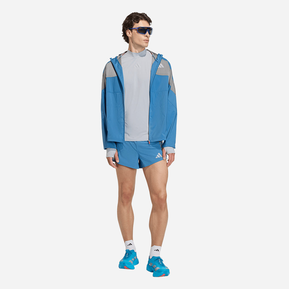 Áo Khoác Nam Adidas Adizero Ekiden Running - Xanh Dương - Supersports Vietnam