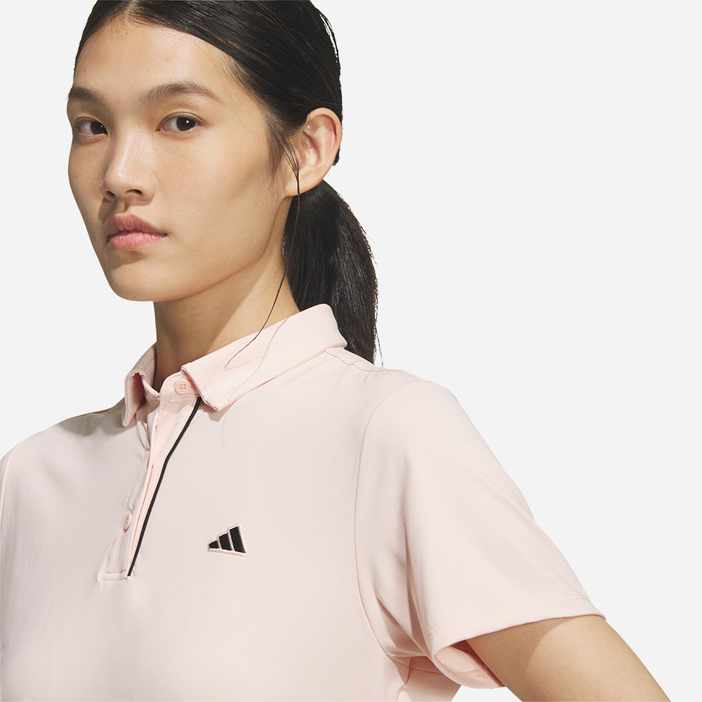 Áo Polo Nữ Adidas Short Sleeve - Hồng - Supersports Vietnam