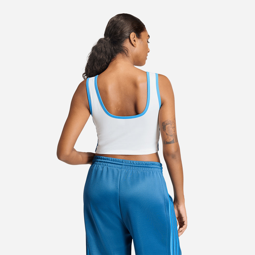 Áo Ba Lỗ Nữ Adidas Stadium - Trắng - Supersports Vietnam