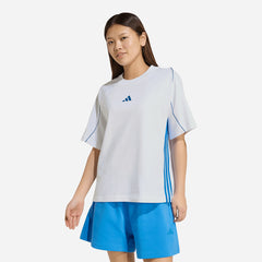 Áo Thun Nữ Adidas Stadium - Trắng - Supersports Vietnam