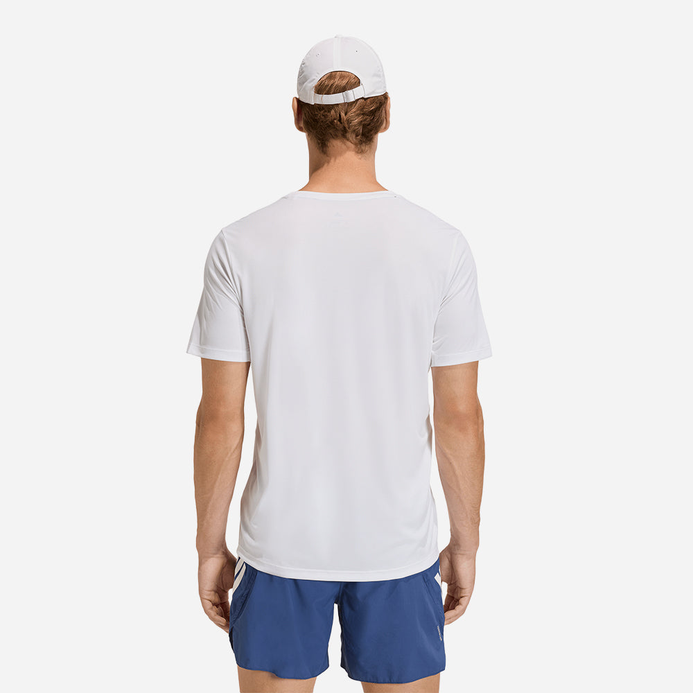 Áo Thun Nam Adidas Adi365 Running Essentials - Trắng - Supersports Vietnam