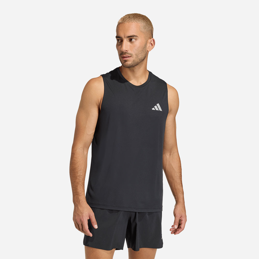 Áo Ba Lỗ Nam Adidas Adi365 Running Essentials - Đen - Supersports Vietnam