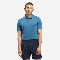 Áo Polo Nam Adidas Performance Textured - Xanh Dương - Supersports Vietnam
