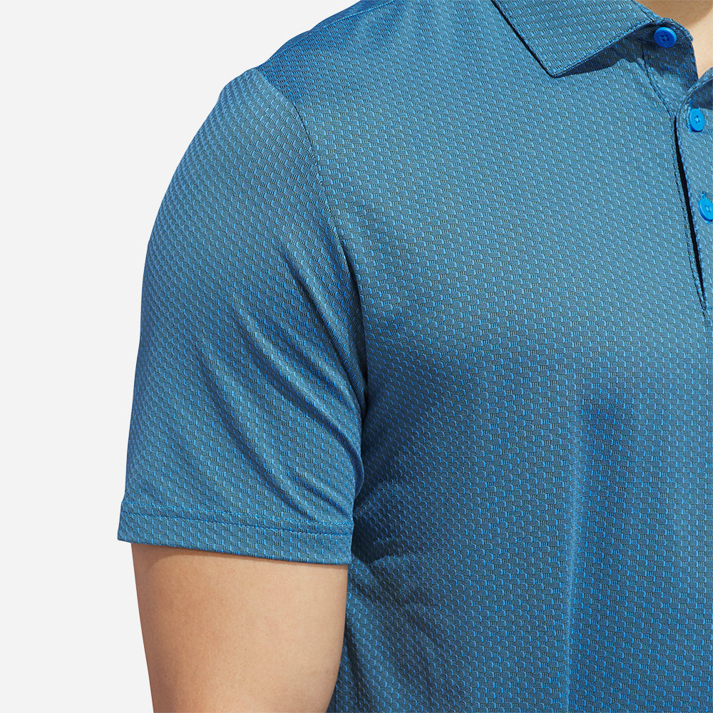 Áo Polo Nam Adidas Performance Textured - Xanh Dương - Supersports Vietnam