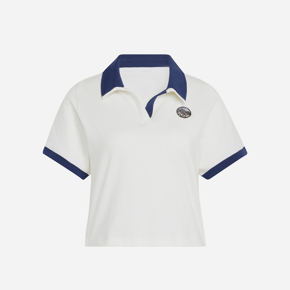 Áo Polo Nữ Adidas Pop Art Graphic Q2 - Trắng - Supersports Vietnam