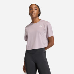Áo Thun Nữ Adidas Train Essentials Boxy Workout - Hồng - Supersports Vietnam