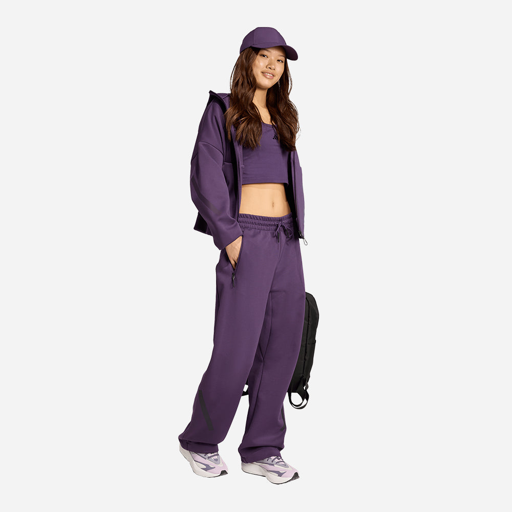 Quần Dài Thể Thao Nữ Adidas Z.N.E. Barrel Tracksuit - Tím - Supersports Vietnam