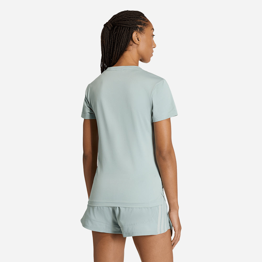 Áo Thun Nữ Adidas Workout Essentials - Xanh Mint - Supersports Vietnam
