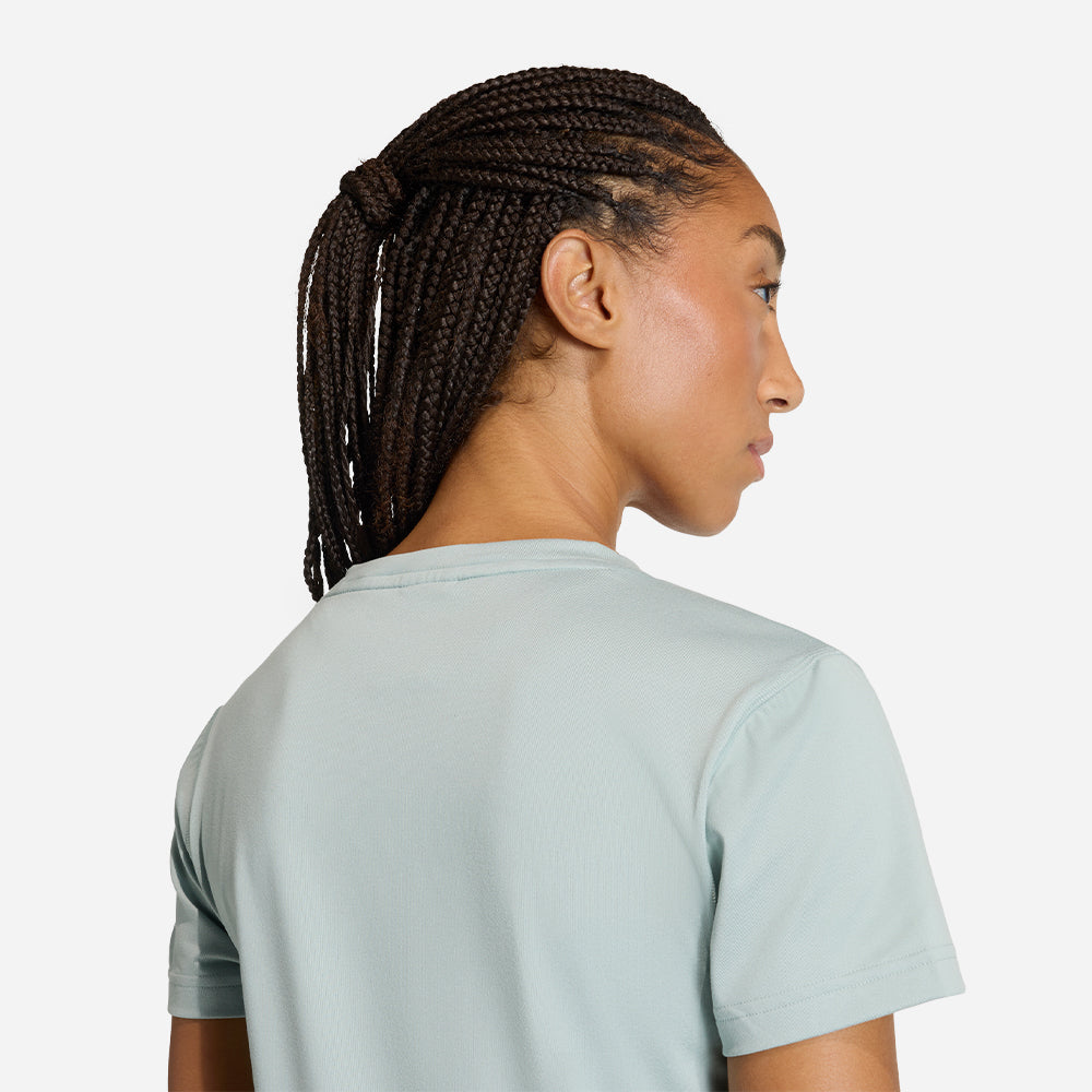 Áo Thun Nữ Adidas Workout Essentials - Xanh Mint - Supersports Vietnam