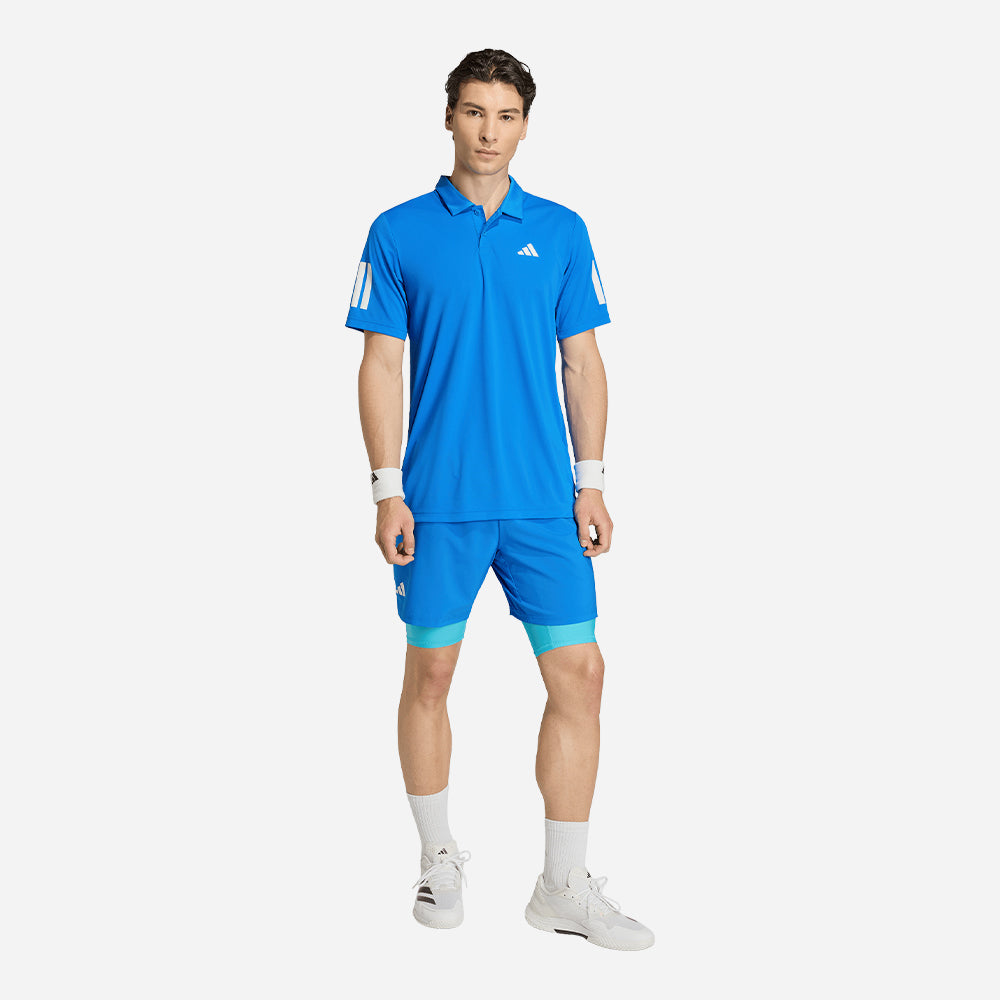 Áo Polo Nam Adidas Club Tennis 3-Stripes - Xanh Dương - Supersports Vietnam