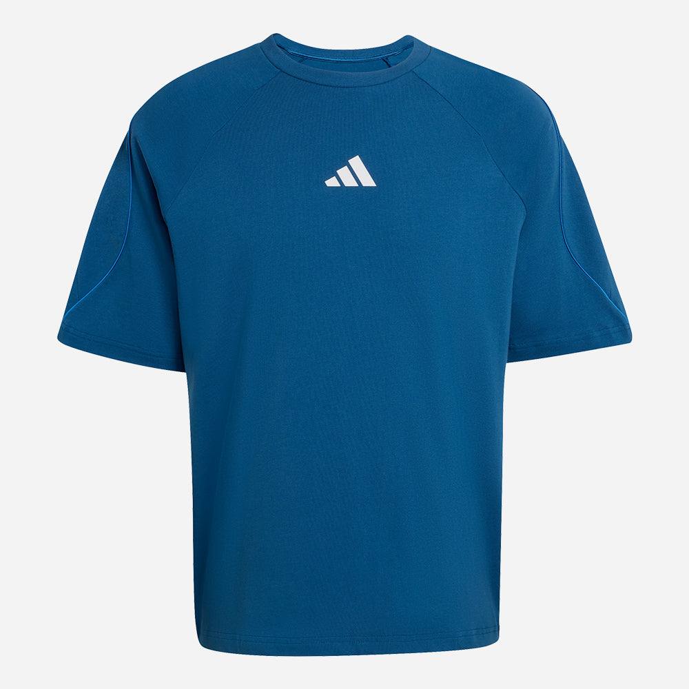 Áo Thun Nam Adidas Stadium - Xanh Dương - Supersports Vietnam