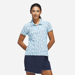 Áo Polo Nữ Adidas Ultimate365 Jacquard Climacool - Xanh Dương - Supersports Vietnam