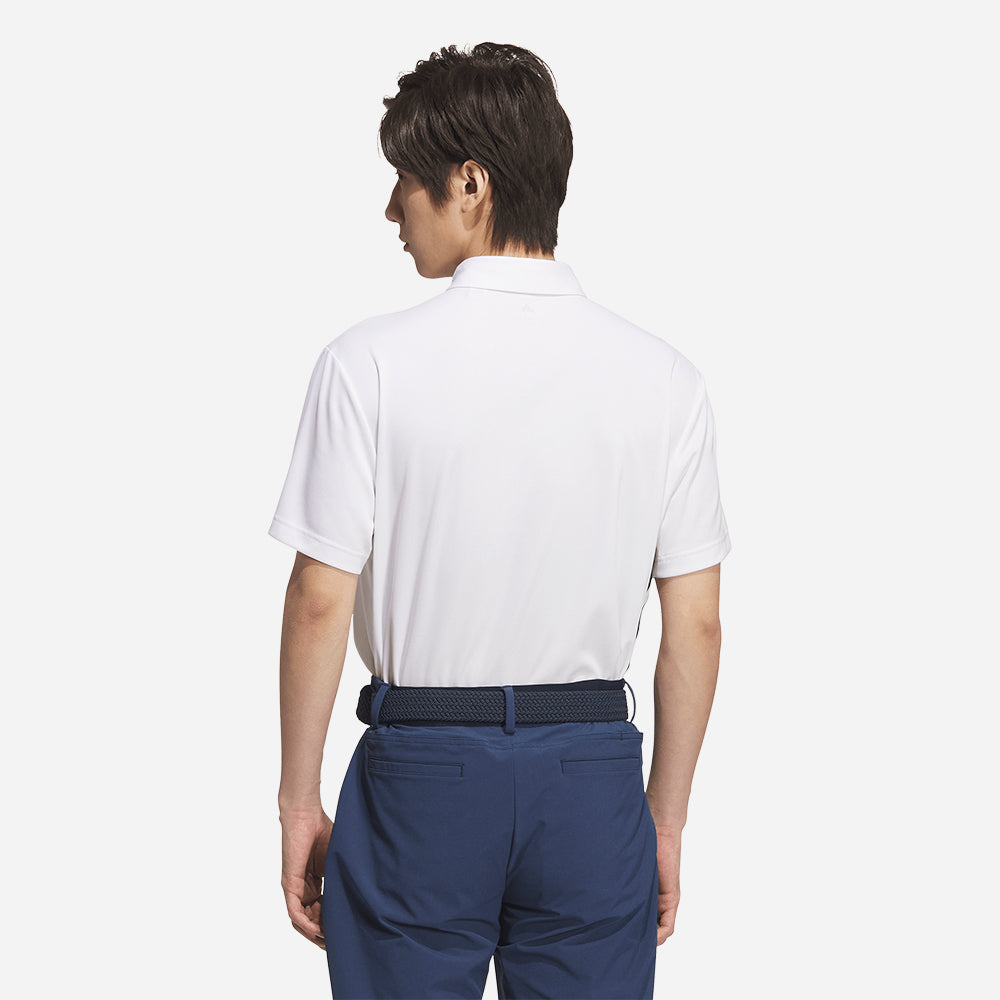 Áo Polo Nam Adidas Short Sleeve - Trắng - Supersports Vietnam