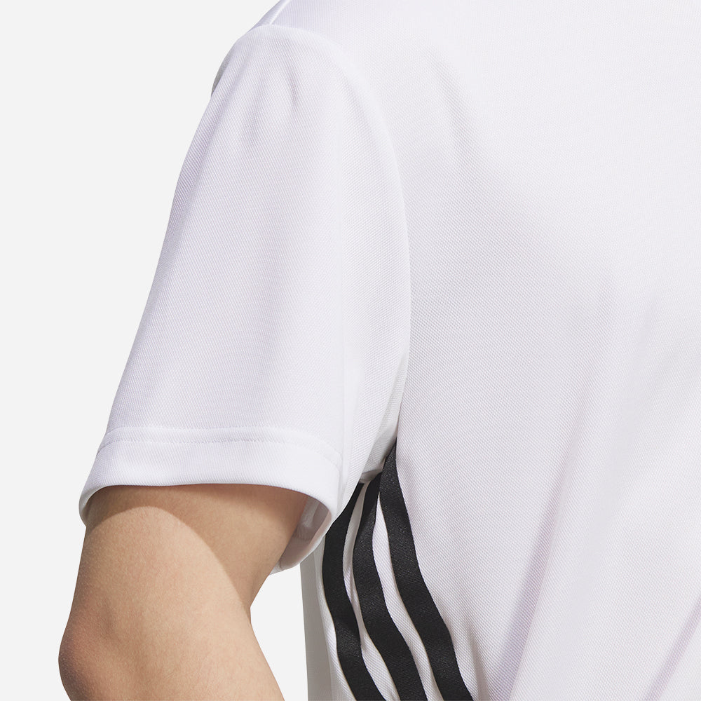 Áo Polo Nam Adidas Short Sleeve - Trắng - Supersports Vietnam