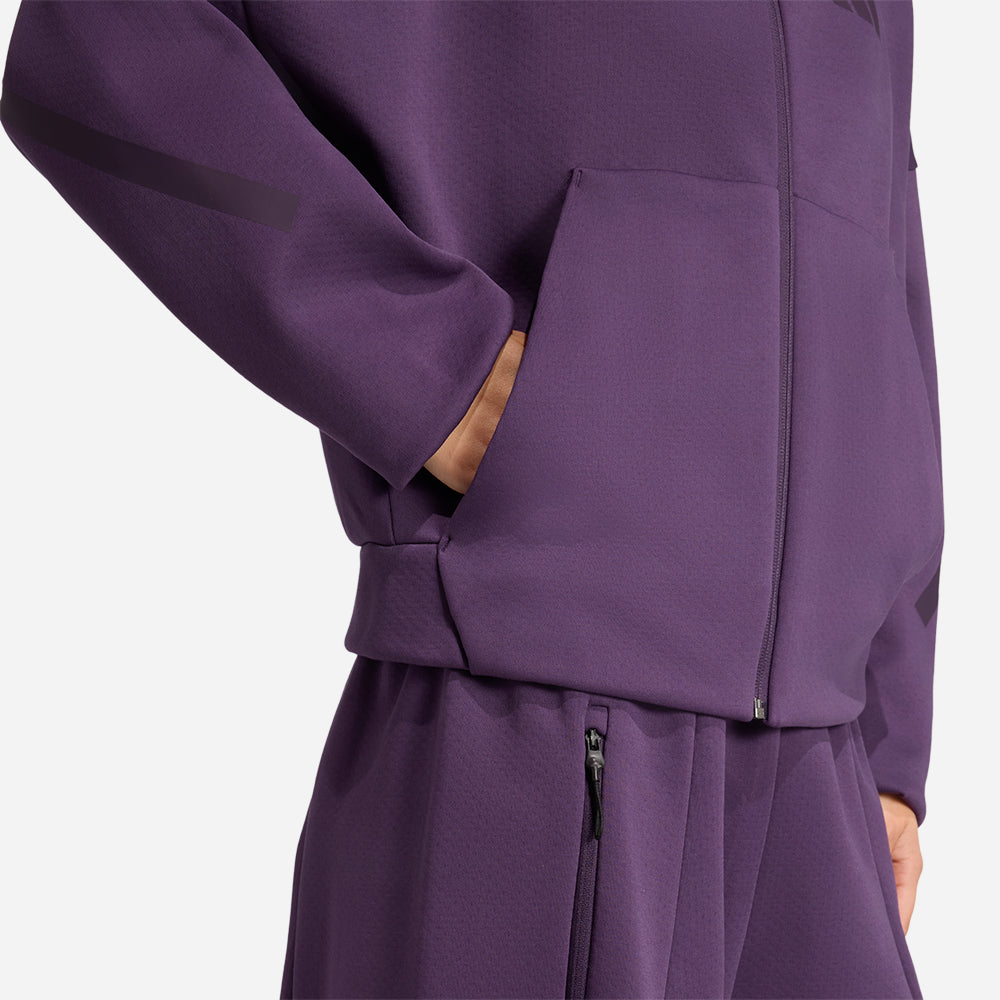 Áo Khoác Nữ Adidas Z.N.E. Full-Zip - Tím - Supersports Vietnam