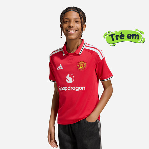 Áo Đá Bóng Trẻ Em Adidas Sân Nhà Manchester United Fc 26/27
