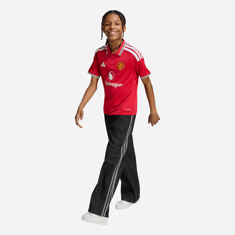 Áo Đá Bóng Trẻ Em Adidas Sân Nhà Manchester United Fc 26/27 Replica - Đỏ - Supersports Vietnam