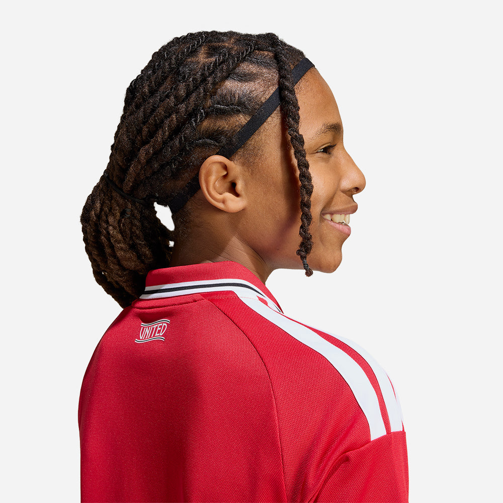 Áo Đá Bóng Trẻ Em Adidas Sân Nhà Manchester United Fc 26/27 Replica - Đỏ - Supersports Vietnam