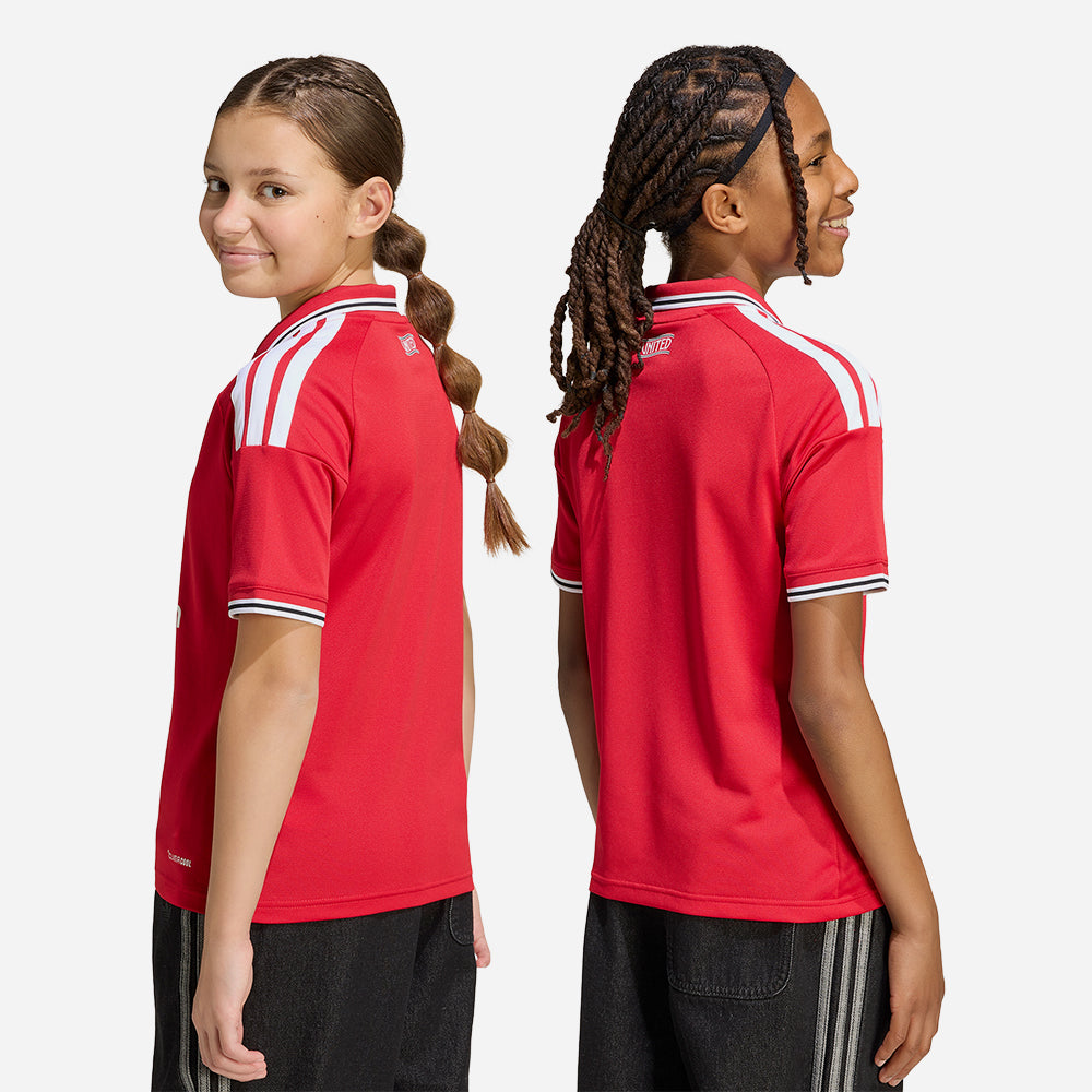 Áo Đá Bóng Trẻ Em Adidas Sân Nhà Manchester United Fc 26/27 Replica - Đỏ - Supersports Vietnam