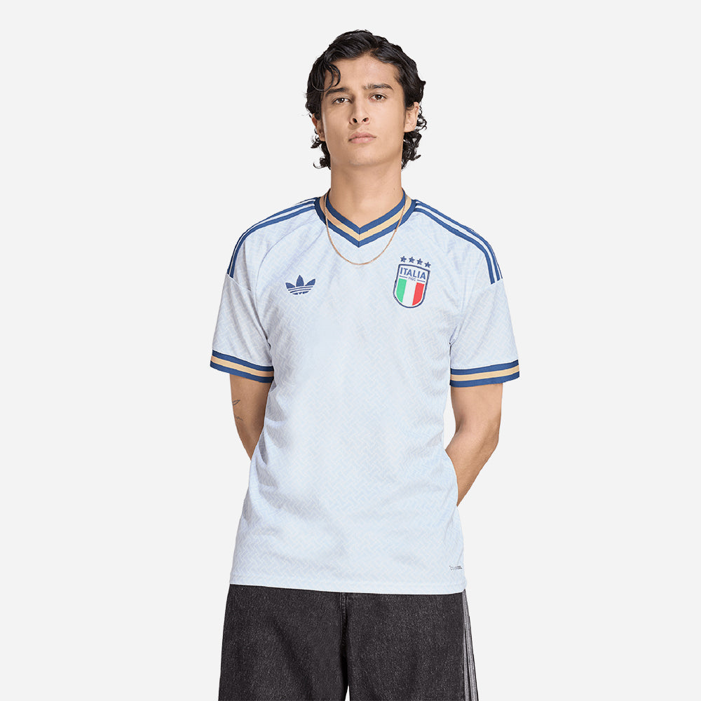 Áo Đá Bóng Nam Adidas Sân Khách ĐT Ý 26 Replica - Xanh Dương - Supersports Vietnam