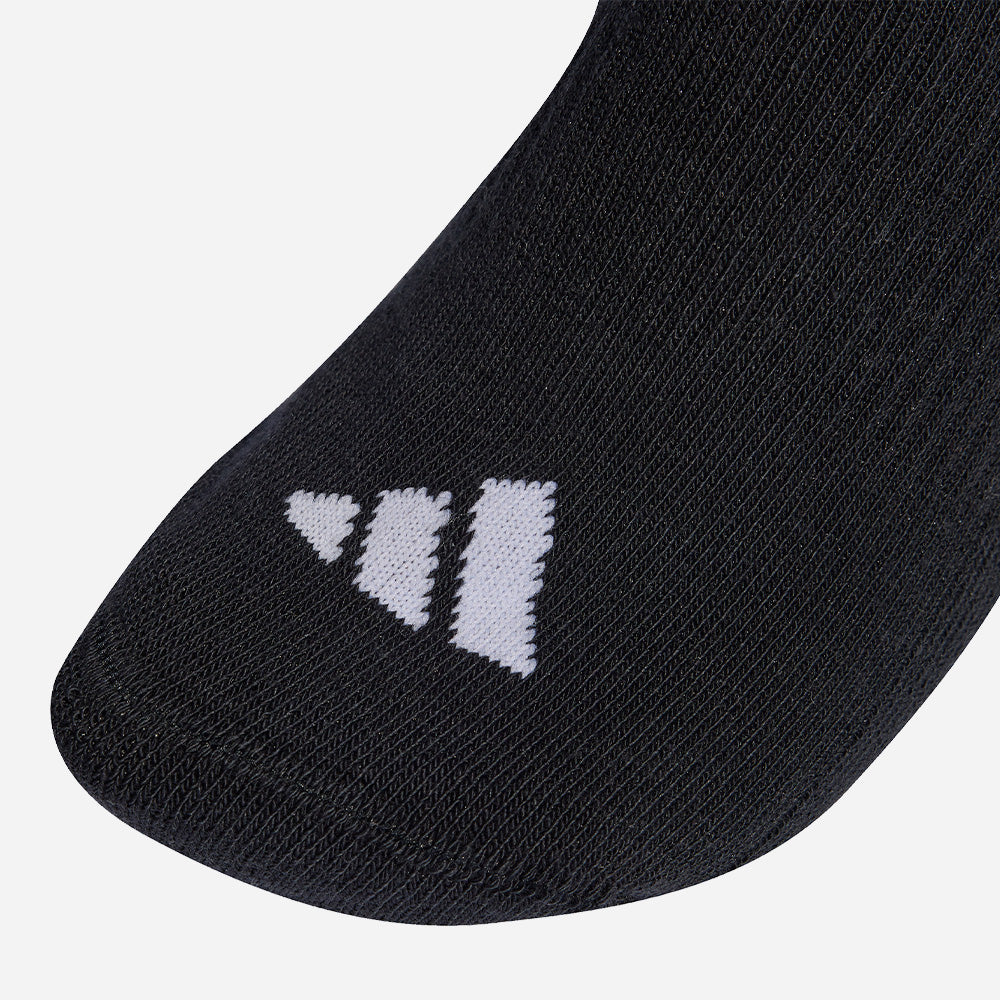 Vớ Thể Thao Adidas 3 Stripes Cushioned Sportswear Mid Cut 3 Pairs - Đen - Supersports Vietnam