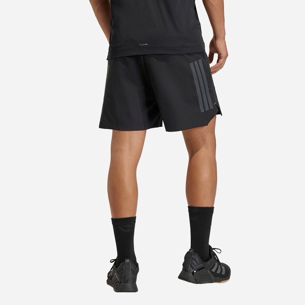 Quần Ngắn Thể Thao Nam Adidas D4T Primelift 3 Stripes - Đen - Supersports Vietnam