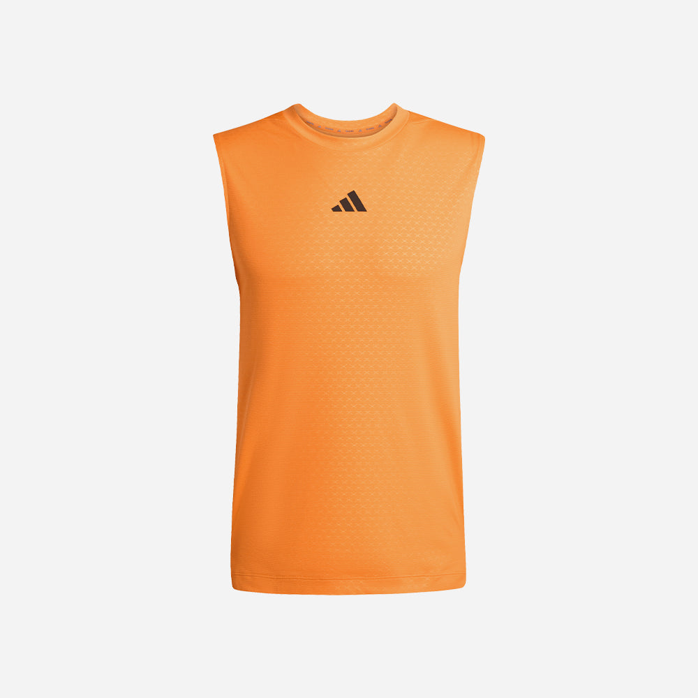 Áo Ba Lỗ Nam Adidas D4T Primelift 3 Stripes - Cam - Supersports Vietnam