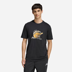 Áo Thun Nam Adidas Snack Popcorn Graphic - Đen - Supersports Vietnam