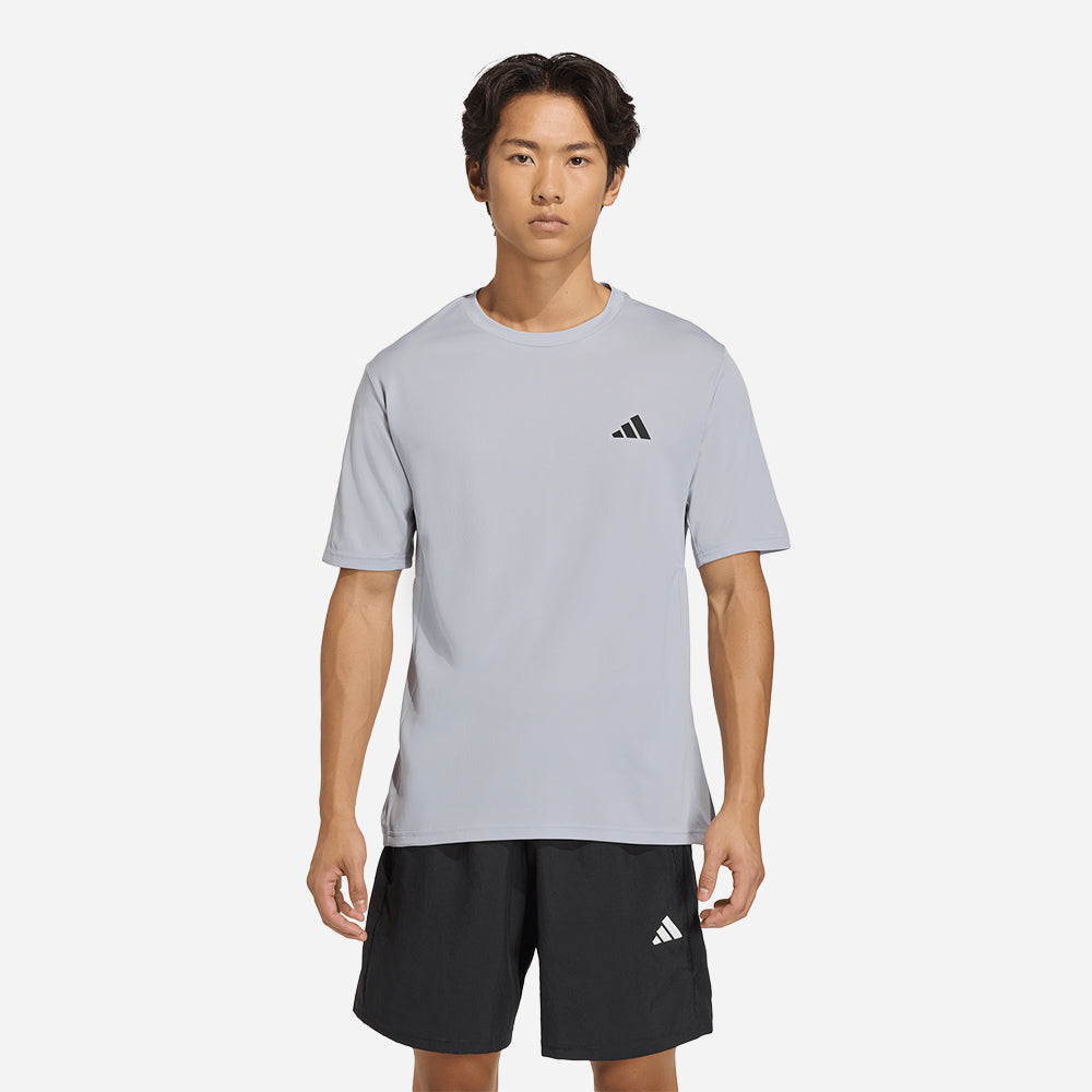 Áo Thun Nam Adidas Workout Essentials Base - Xám - Supersports Vietnam