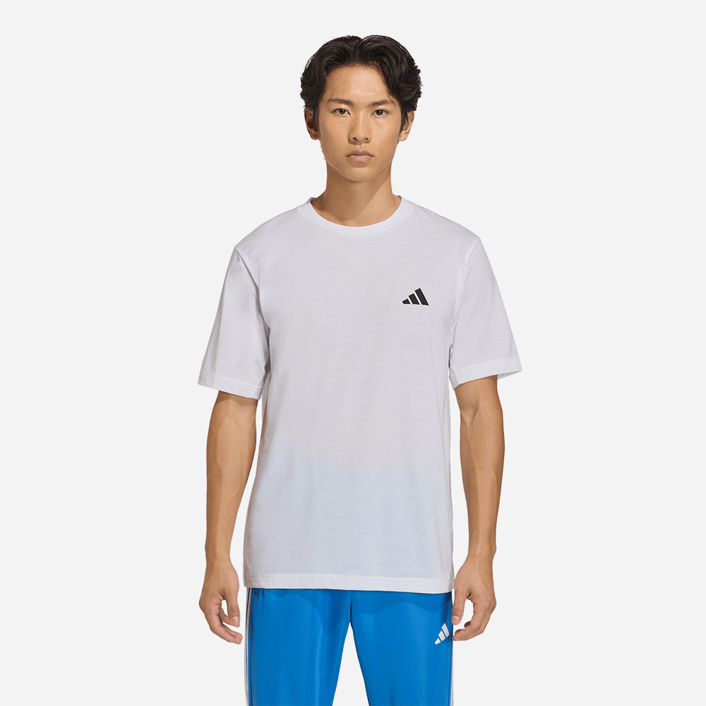 Áo Thun Nam Adidas Workout Essentials Feelready - Trắng - Supersports Vietnam