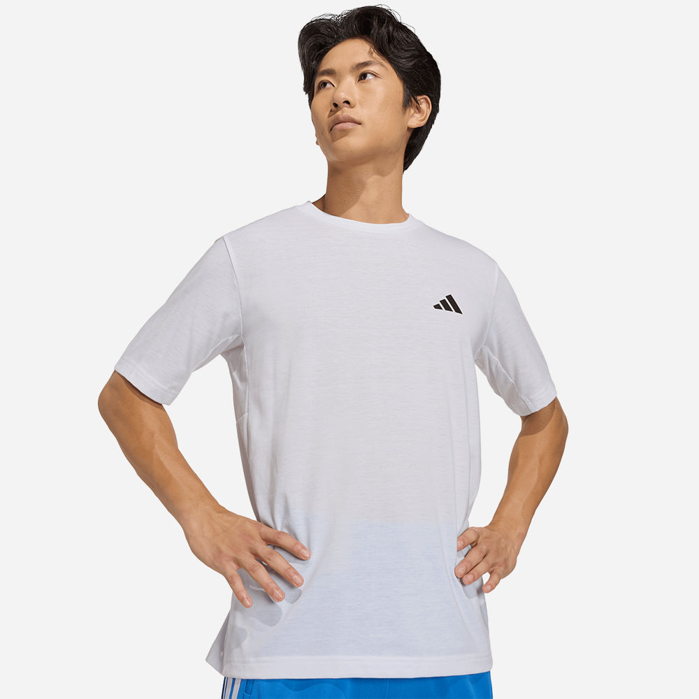 Áo Thun Nam Adidas Workout Essentials Feelready - Trắng - Supersports Vietnam
