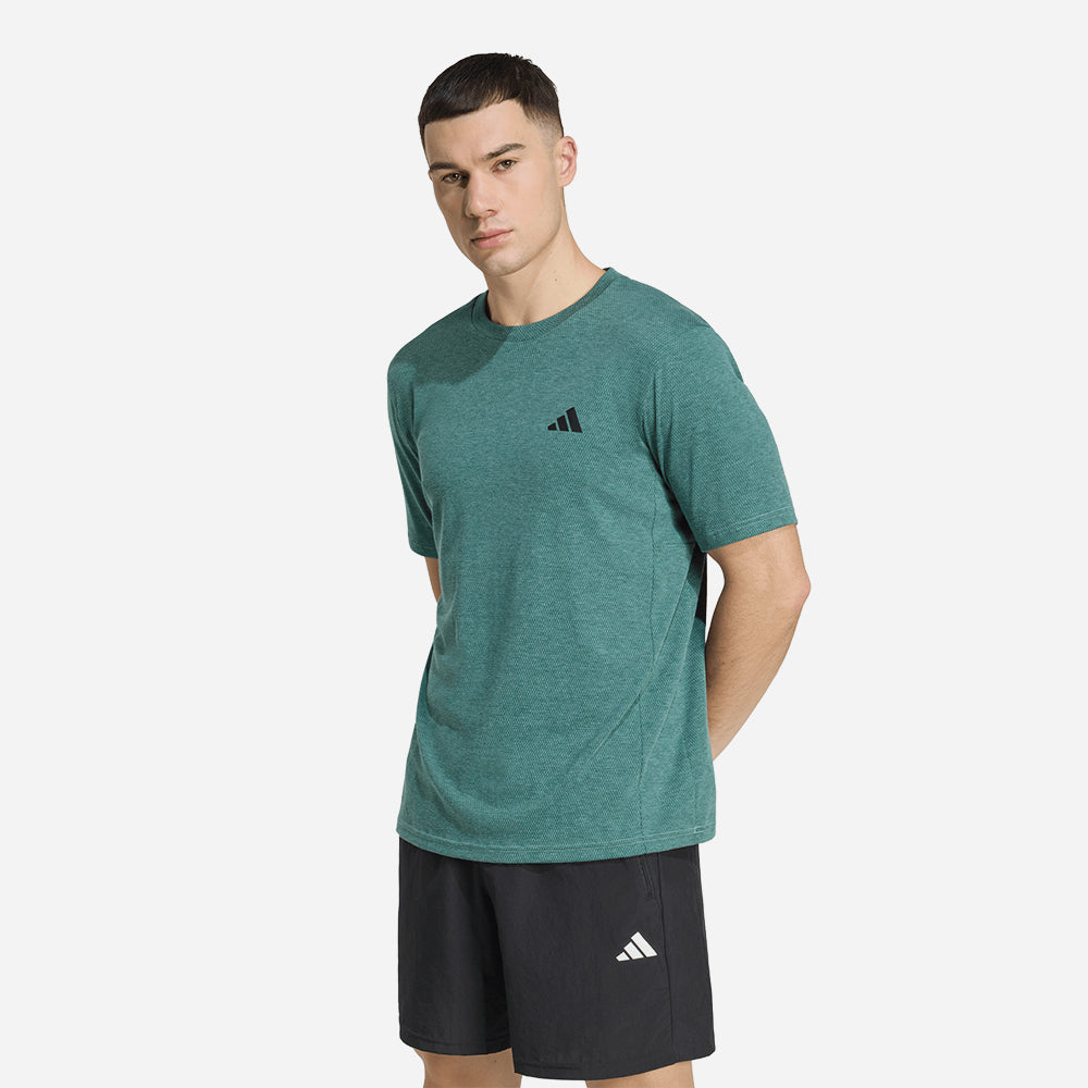 Áo Thun Nam Adidas Workout Essentials Feelready Novelty - Xanh Lá - Supersports Vietnam