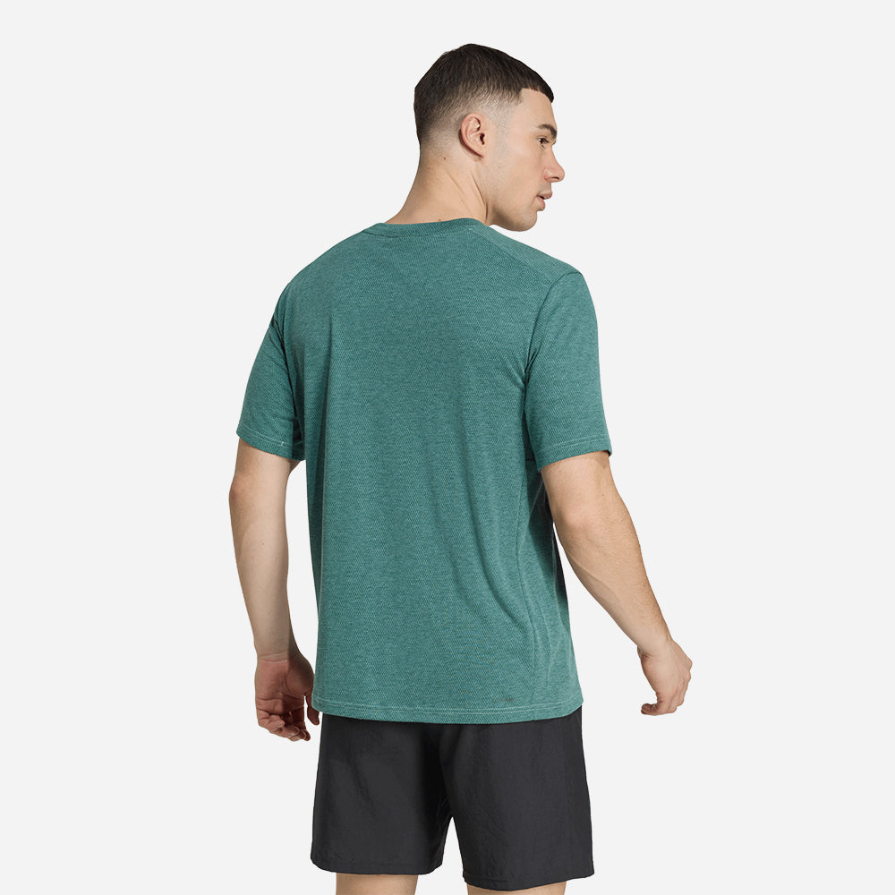 Áo Thun Nam Adidas Workout Essentials Feelready Novelty - Xanh Lá - Supersports Vietnam
