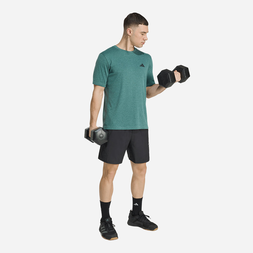 Áo Thun Nam Adidas Workout Essentials Feelready Novelty - Xanh Lá - Supersports Vietnam