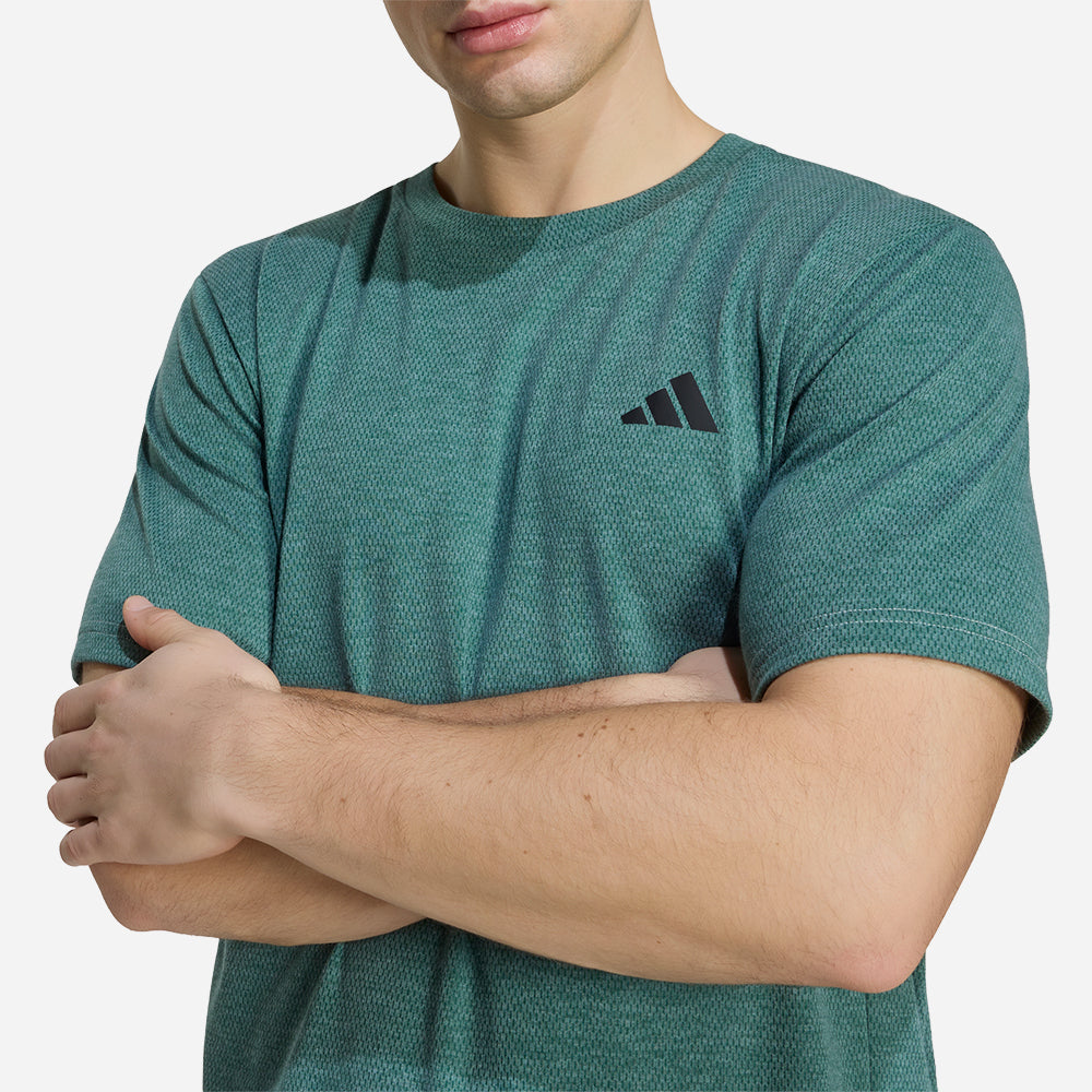 Áo Thun Nam Adidas Workout Essentials Feelready Novelty - Xanh Lá - Supersports Vietnam