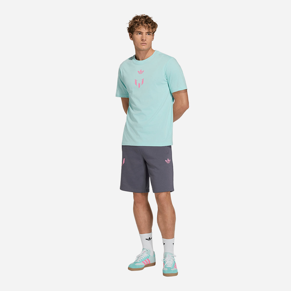 Áo Thun Nam Adidas Messi - Xanh Mint - Supersports Vietnam