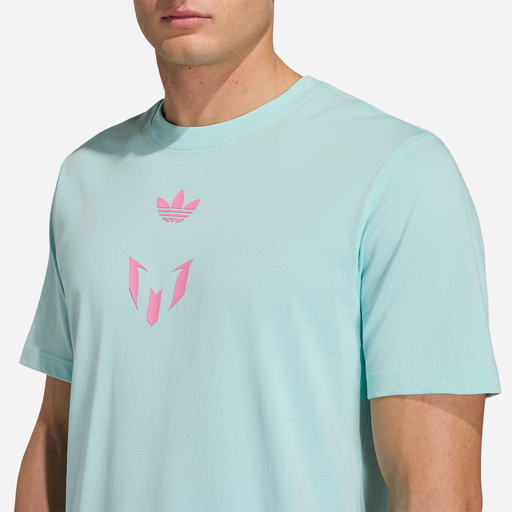 Áo Thun Nam Adidas Messi - Xanh Mint - Supersports Vietnam