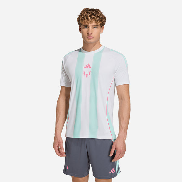 Áo Đá Bóng Nam Adidas Messi Training - Trắng - Supersports Vietnam